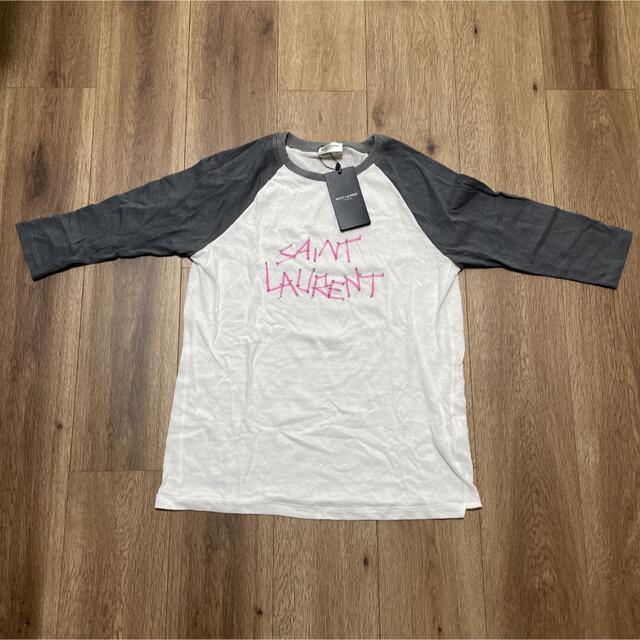 Saint Laurent - 【新品未使用】サンローラン ラグランスリーブTシャツ