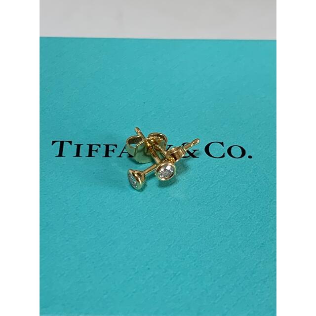ティファニー バイザヤード ピアス 0.08ct-