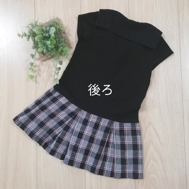 COMME CA ISM(コムサイズム)のコムサイズム　ワンピース　90  ブラック キッズ/ベビー/マタニティのキッズ服女の子用(90cm~)(ワンピース)の商品写真