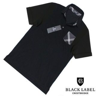 ブラックレーベルクレストブリッジ(BLACK LABEL CRESTBRIDGE)の新品 M ブラックレーベル クレストブリッジ 胸ポケット 半袖ポロシャツ(ポロシャツ)