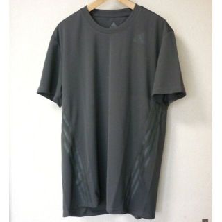 アディダス(adidas)の大きいサイズ4XL★アディダスダークグレー AEROLEADY Tシャツ(Tシャツ/カットソー(半袖/袖なし))