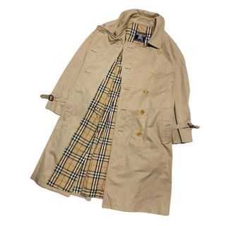 バーバリー(BURBERRY)のヴィンテージ古着　バーバリー トレンチコート ロング コート　21K348(トレンチコート)