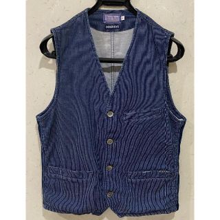 ブルーブルー(BLUE BLUE)の＊BLUE BLUE INDIGO DYE ヒッコリー ベスト 2/M(ベスト)