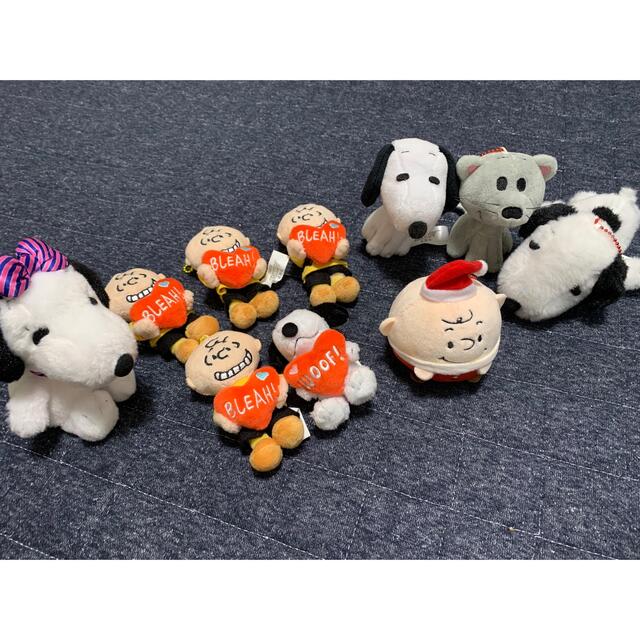 SNOOPY(スヌーピー)のぬいぐるみセット エンタメ/ホビーのおもちゃ/ぬいぐるみ(キャラクターグッズ)の商品写真