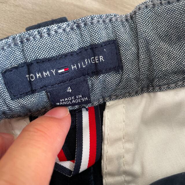 TOMMY HILFIGER(トミーヒルフィガー)のトミーヒルフィガー　シャツ＆ハーフパンツ　セット キッズ/ベビー/マタニティのキッズ服男の子用(90cm~)(ブラウス)の商品写真