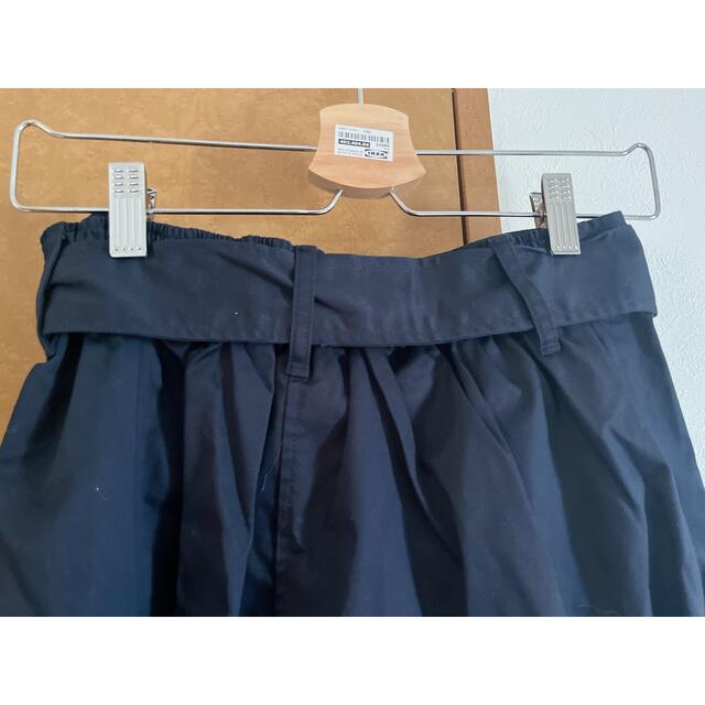 GU(ジーユー)のトレンチフレアスカート　ネイビー レディースのスカート(ひざ丈スカート)の商品写真