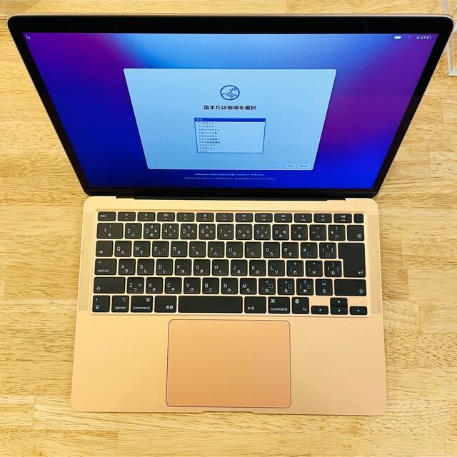 格安100%新品 Mac (Apple) アップルケア＋MacBook Air M1 2020 ゴールドの通販 by ほしお ｜マックならラクマ 