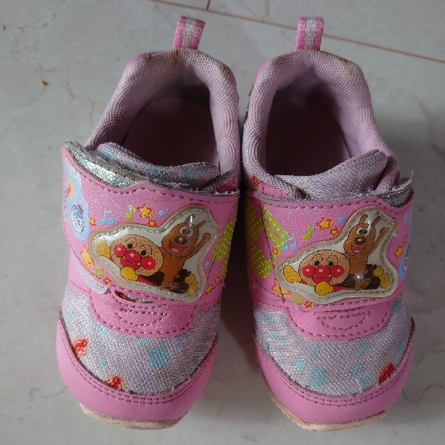 アンパンマン靴　ジャスミン靴　ベビー靴 キッズ/ベビー/マタニティのベビー靴/シューズ(~14cm)(スニーカー)の商品写真