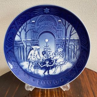 ロイヤルコペンハーゲン(ROYAL COPENHAGEN)のクリスマスプレート(置物)