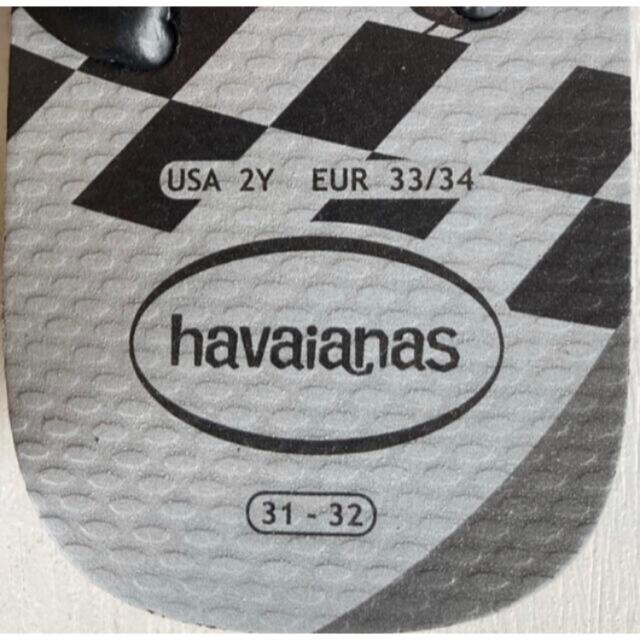 havaianas(ハワイアナス)の新品　スーパーマリオ　ハワイアナス　サンダル　ビーチサンダル　20-21cm キッズ/ベビー/マタニティのキッズ靴/シューズ(15cm~)(サンダル)の商品写真