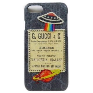 グッチ(Gucci)のGUCCI ナイト クーリエ UFO スマホケース iPhone7/8△M27(その他)