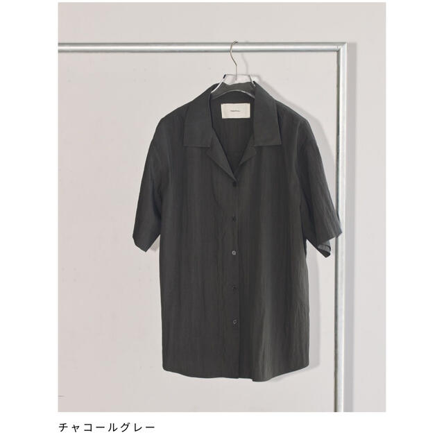 todayful halfsleeve crape shirts シャツ