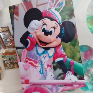 ディズニー(Disney)のディズニーイースター　2022  ミニー　写真　プロマイド(キャラクターグッズ)