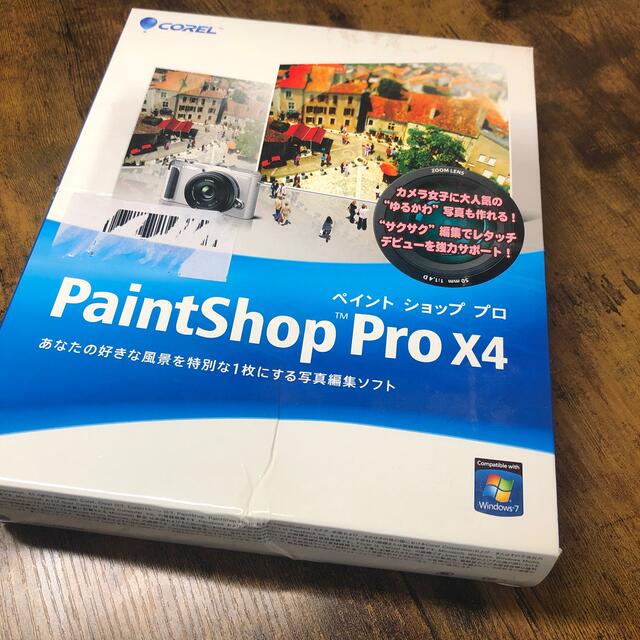 paintrhop pro x4◆新品◆ペイントショッププロエックス4新品未開封 スマホ/家電/カメラのカメラ(その他)の商品写真