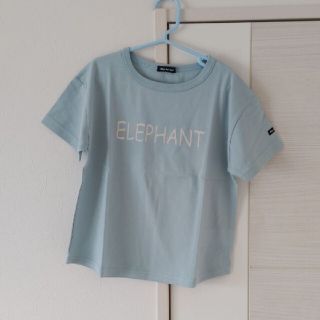 ムージョンジョン(mou jon jon)のmoujonjon　Tシャツ　キッズ　Elephantロゴ(Tシャツ/カットソー)