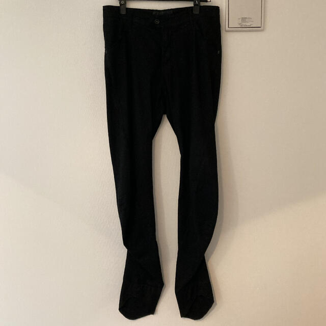 【JULIUS】コットンデニムパンツ ブラック SIZE 1-