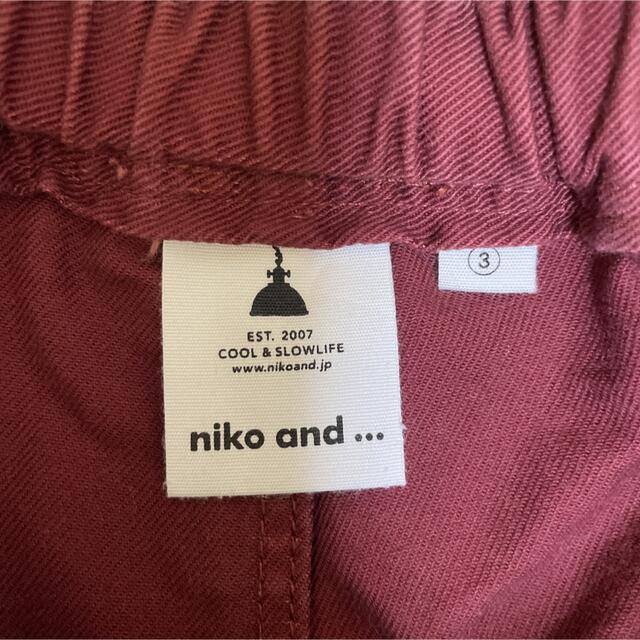 niko and...(ニコアンド)のniko and …(ニコアンド) パンツ　カジュアル レディースのパンツ(カジュアルパンツ)の商品写真