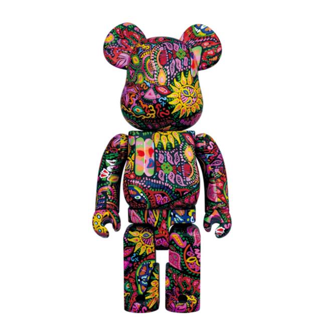 MEDICOM TOY(メディコムトイ)のBE@RBRICK Psychedelic Paisley 1000％ エンタメ/ホビーのフィギュア(その他)の商品写真