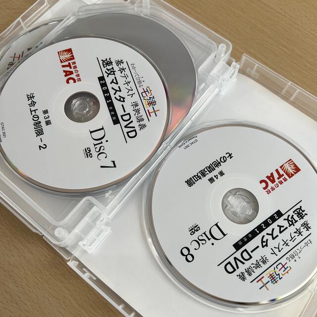 ＤＶＤ＞わかって合格る宅建士基本テキスト準拠講義速攻マスターＤＶＤ ２０２１年度 エンタメ/ホビーの本(資格/検定)の商品写真