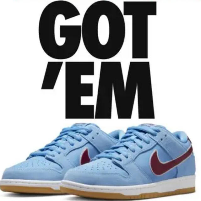 スニーカーNike SB Dunk Low Valor Blue  28cm