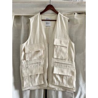 【新品タグあり】22SS HED MAYNER / CARGO VEST(ベスト)