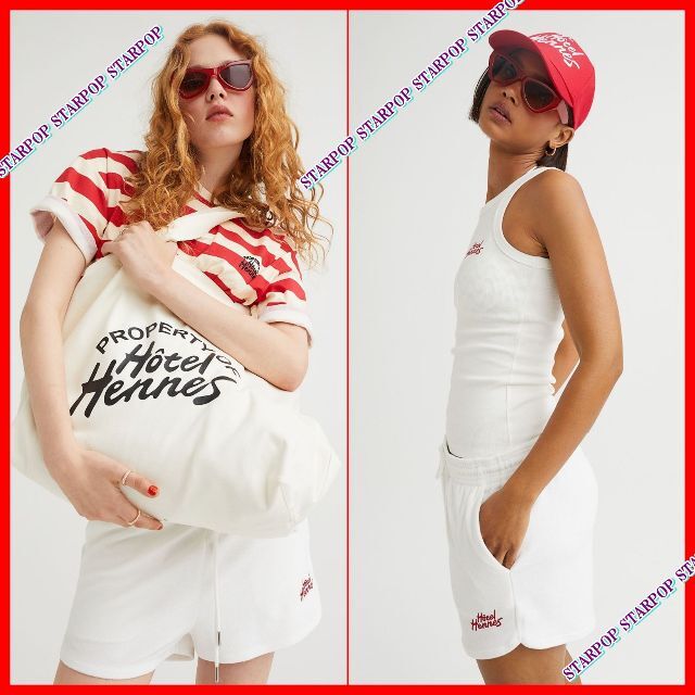 H&M Hotel Hennes パイルプルオン ショート パンツ XS-