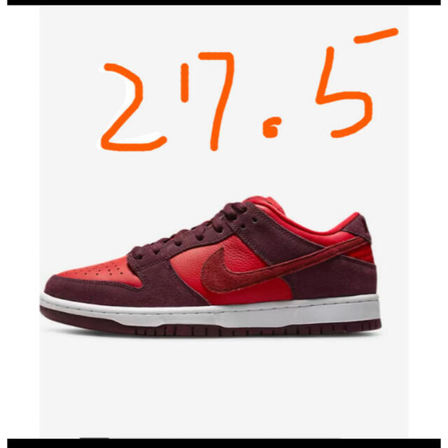 Nike SB Dunk Low "Cherry" の通販 by すじこs shop｜ラクマ