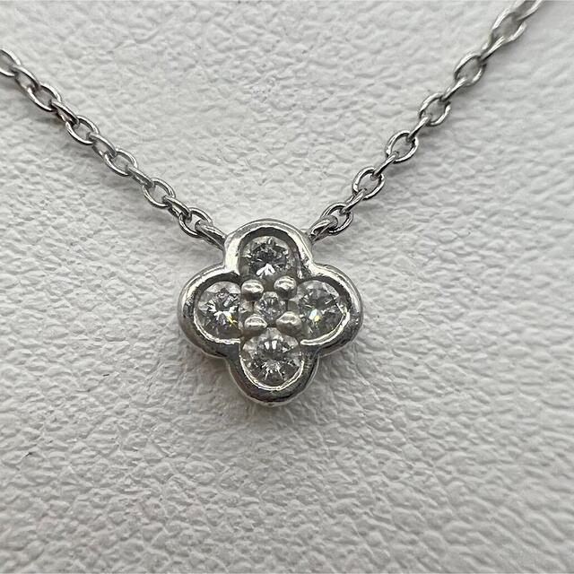 ☆ VENDOME ☆ ダイヤモンドネックレス PT 素敵でユニークな