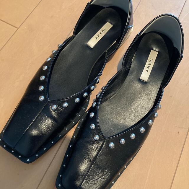 SALE】Ameri studs wood heel baboosh | gellonautos.cl
