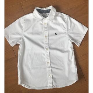エイチアンドエム(H&M)のH&M 白シャツ　110(Tシャツ/カットソー)