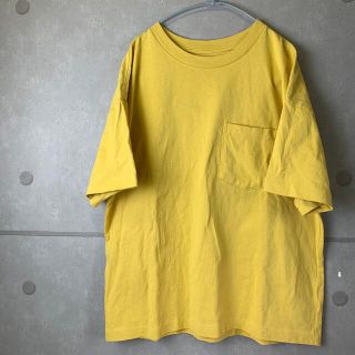 ギャップ(GAP)の【GAP】Tシャツ　マスタード色　M(Tシャツ(半袖/袖なし))