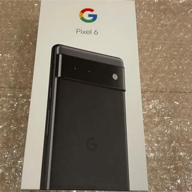 Google pixel 6 黒色　スマホ本体