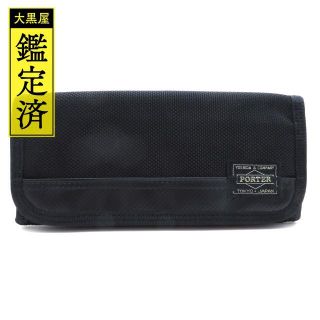 ポーター(PORTER)のPORTER　ポーター　ヒート　長財布　ブラック　 ナイロン/PVC　【205】(長財布)