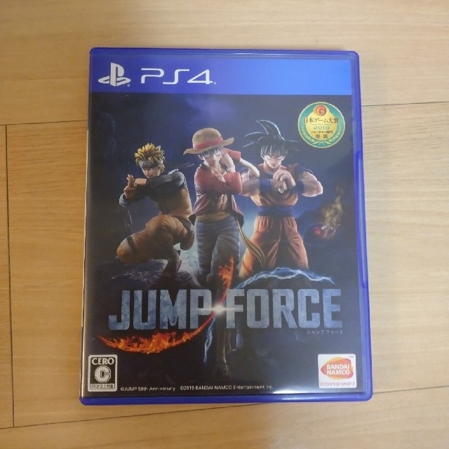 PlayStation4(プレイステーション4)のJUMP FORCE（ジャンプ フォース） PS4 エンタメ/ホビーのゲームソフト/ゲーム機本体(家庭用ゲームソフト)の商品写真