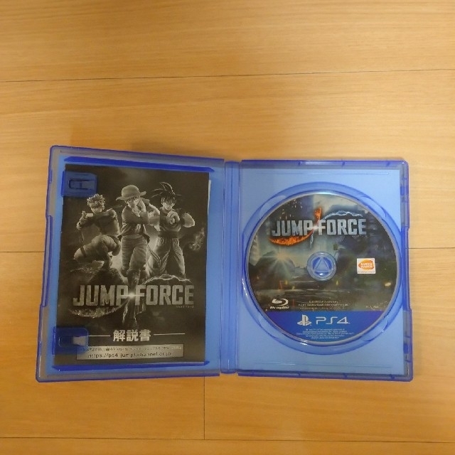 PlayStation4(プレイステーション4)のJUMP FORCE（ジャンプ フォース） PS4 エンタメ/ホビーのゲームソフト/ゲーム機本体(家庭用ゲームソフト)の商品写真