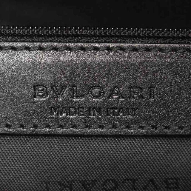 BVLGARI(ブルガリ)のウィークエンド ショルダーバッグ トートバッグ PVC レザー グレー ブラック レディースのバッグ(トートバッグ)の商品写真