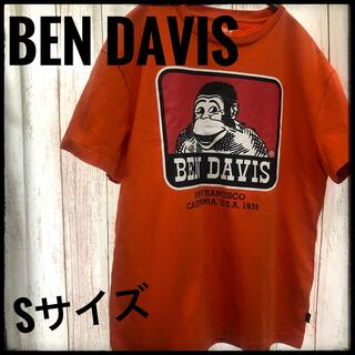 ベンデイビス(BEN DAVIS)のTシャツ　BEN DAVIS オレンジ　sサイズ(Tシャツ/カットソー(半袖/袖なし))