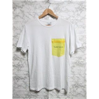 ザラ(ZARA)の☆ZARA ザラ ポケット ロゴ プリント Tシャツ 半袖/メンズ/S☆新作(Tシャツ/カットソー(半袖/袖なし))