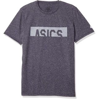 アシックス(asics)のasics アシックス 半袖シャツ CAモクショートスリーブトップ灰メンズL新品(ウェア)