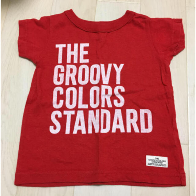 Groovy Colors(グルービーカラーズ)のグルービーカラーズ Tシャツ90 キッズ/ベビー/マタニティのベビー服(~85cm)(Ｔシャツ)の商品写真