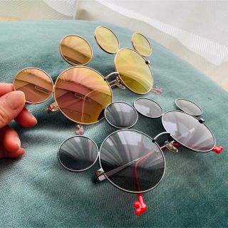 ディズニーリゾート サングラス 2個セット シルバー