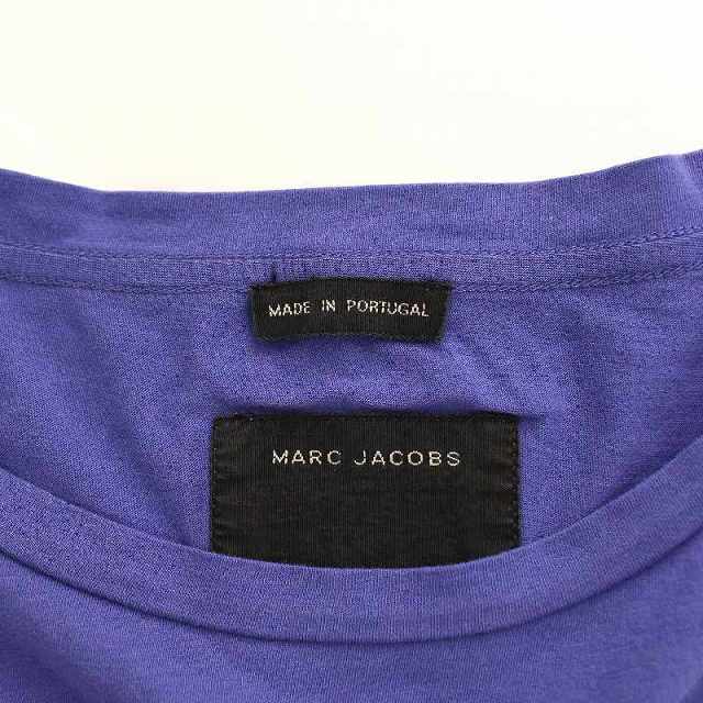 MARC JACOBS(マークジェイコブス)のマークジェイコブス Tシャツ カットソー 半袖 プリント M 紫 パープル メンズのトップス(Tシャツ/カットソー(半袖/袖なし))の商品写真