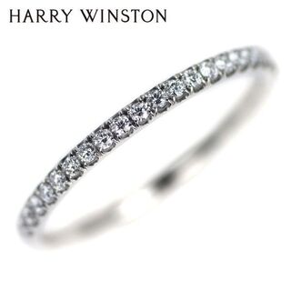 HARRY WINSTON - ハリーウィンストン Pt950 ダイヤモンド リング ハーフエタニティ