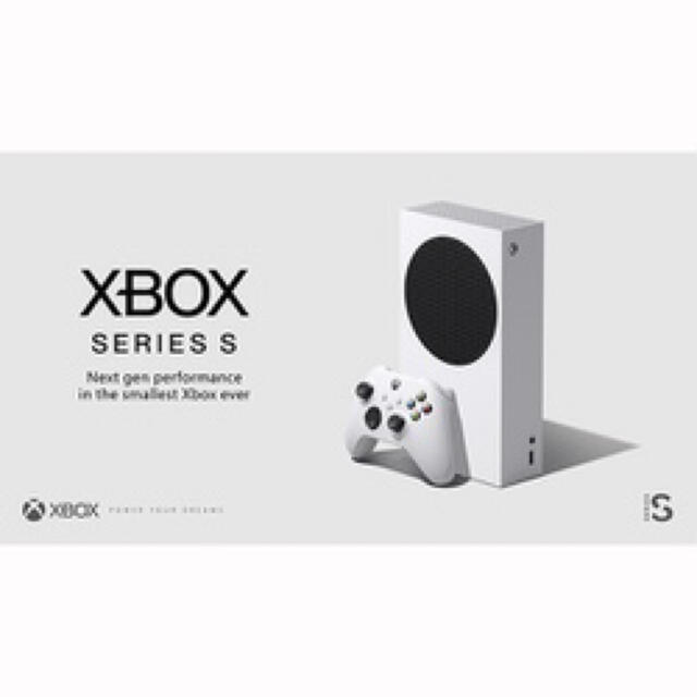 Xbox(エックスボックス)のMicrosoft Xbox Series S 本体　新品　未使用　未開封 エンタメ/ホビーのゲームソフト/ゲーム機本体(家庭用ゲーム機本体)の商品写真