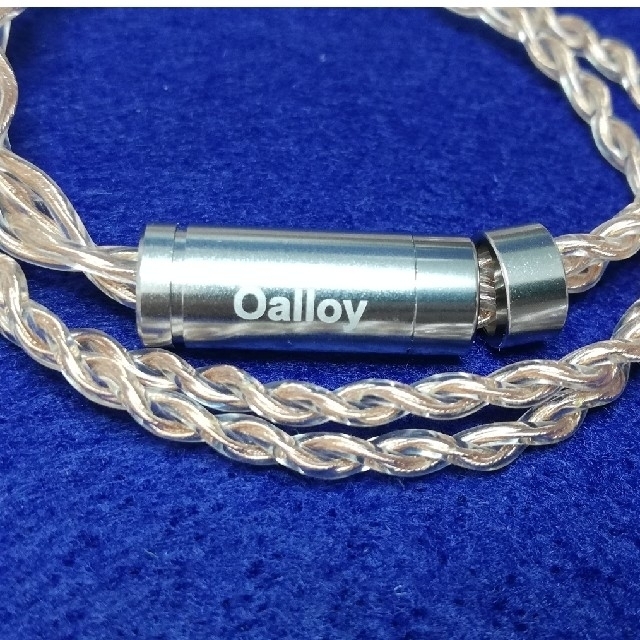 (~6/5特価) NICEHCK Oalloy イヤホンケーブル スマホ/家電/カメラのオーディオ機器(ヘッドフォン/イヤフォン)の商品写真