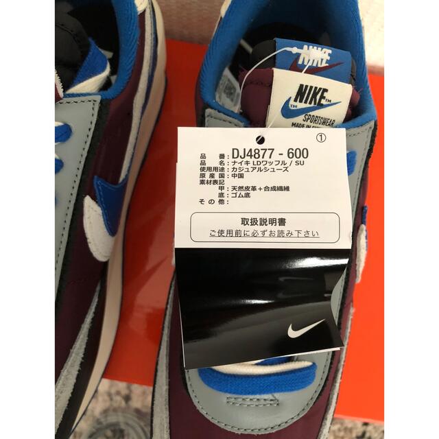 NIKE(ナイキ)のUNDERCOVER × sacai × Nike LD Waffle メンズの靴/シューズ(スニーカー)の商品写真