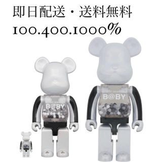 メディコムトイ(MEDICOM TOY)のMY FIRST BE@RBRICK BLACK & WHITE CHROME(その他)