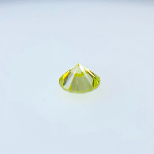 FANCY GREEN YELLOW 0.090ct RD/RT1291/CGL