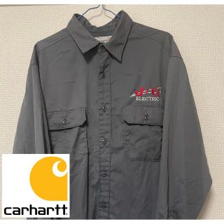 カーハート(carhartt)のカーハート/carhartt ワークシャツ Lサイズ/グレー(シャツ)