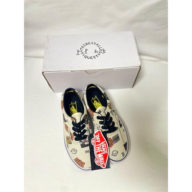 VANS(ヴァンズ)の新品 送料込 vans atcq ERA 白 スニーカー　19cm ベビー   キッズ/ベビー/マタニティのキッズ靴/シューズ(15cm~)(スニーカー)の商品写真